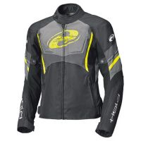Held BAXLEY TOP dámská cestovní textilní bunda šedá/černá/fluo-žlutá